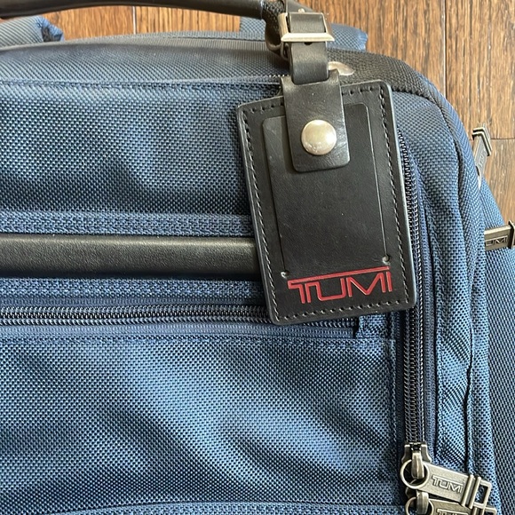 Tumi Alpha laptop backpack blue unisex - Picture 2 of 10